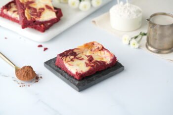 Red Velvet Cream Cheese Brownie