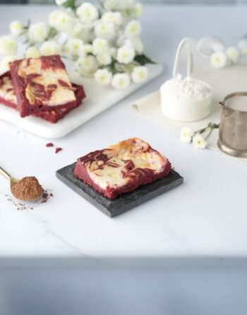Red Velvet Cream Cheese Brownie